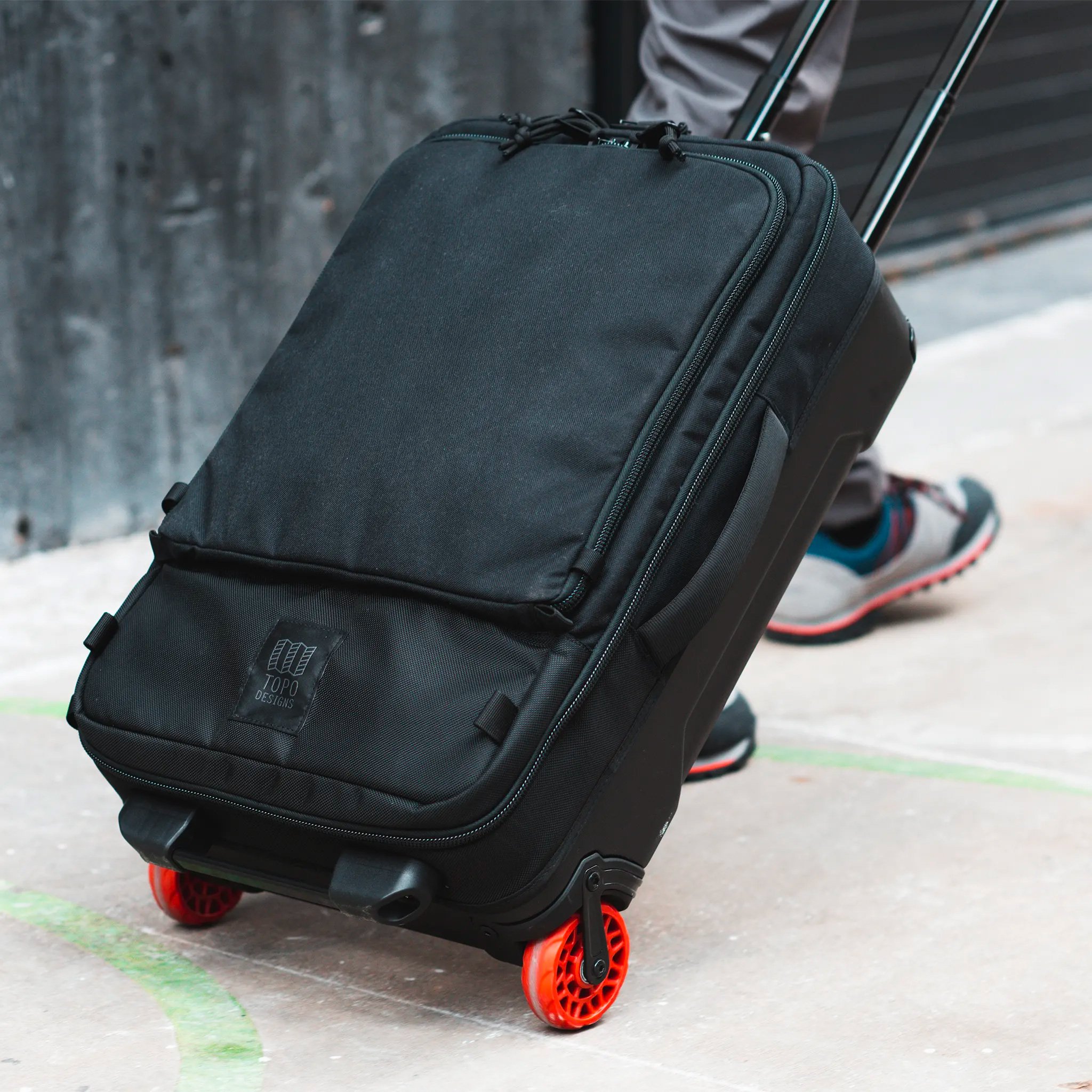 Topo Designs Goes Wheels Up with Travel Bag Roller