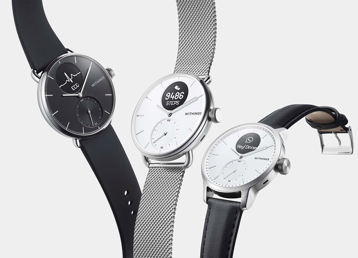 The Withings ScanWatch Tracks Heart Health 24/7