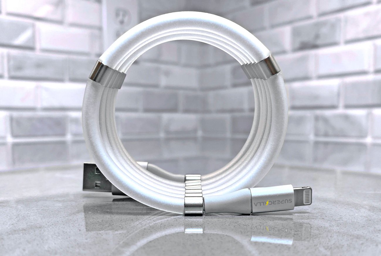SuperCalla Charging Cables Practically Coil Themselves SuperCalla Charging Cables Practically Coil Themselves at werd.com