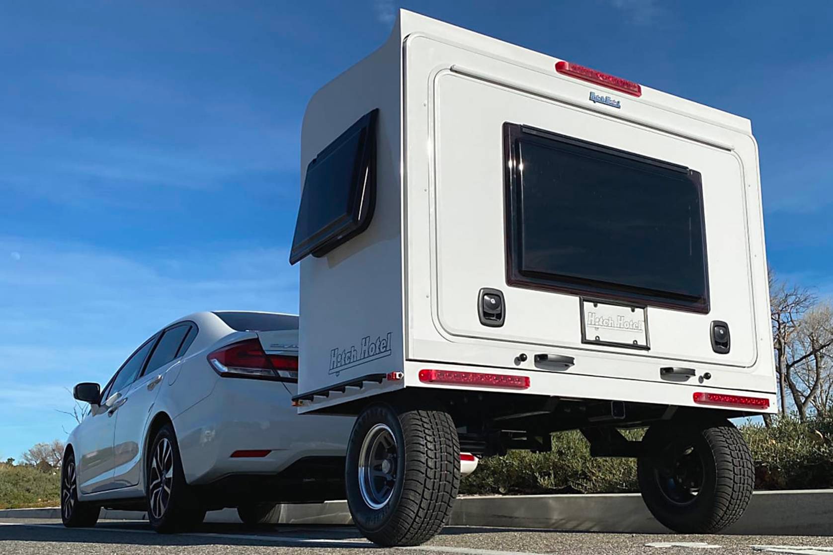 The Hitch Hotel Traveler is a Super Compact Camper