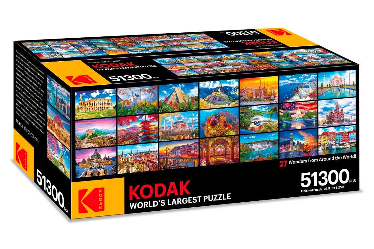 Kodak Created the World’s Largest Jigsaw Puzzle