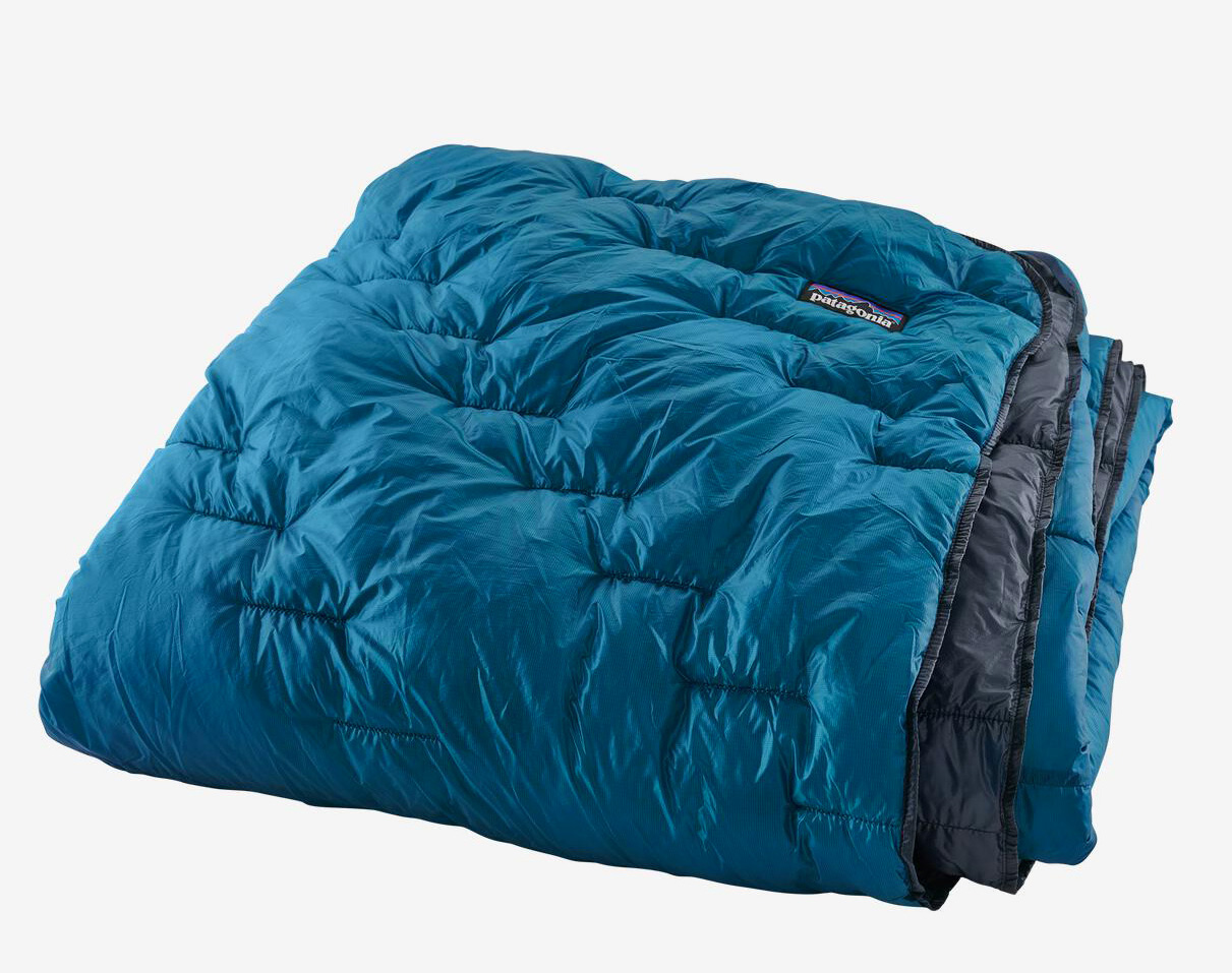 Keep Cozy Anywhere with Patagonia’s Weatherproof Macro Puff Blanket