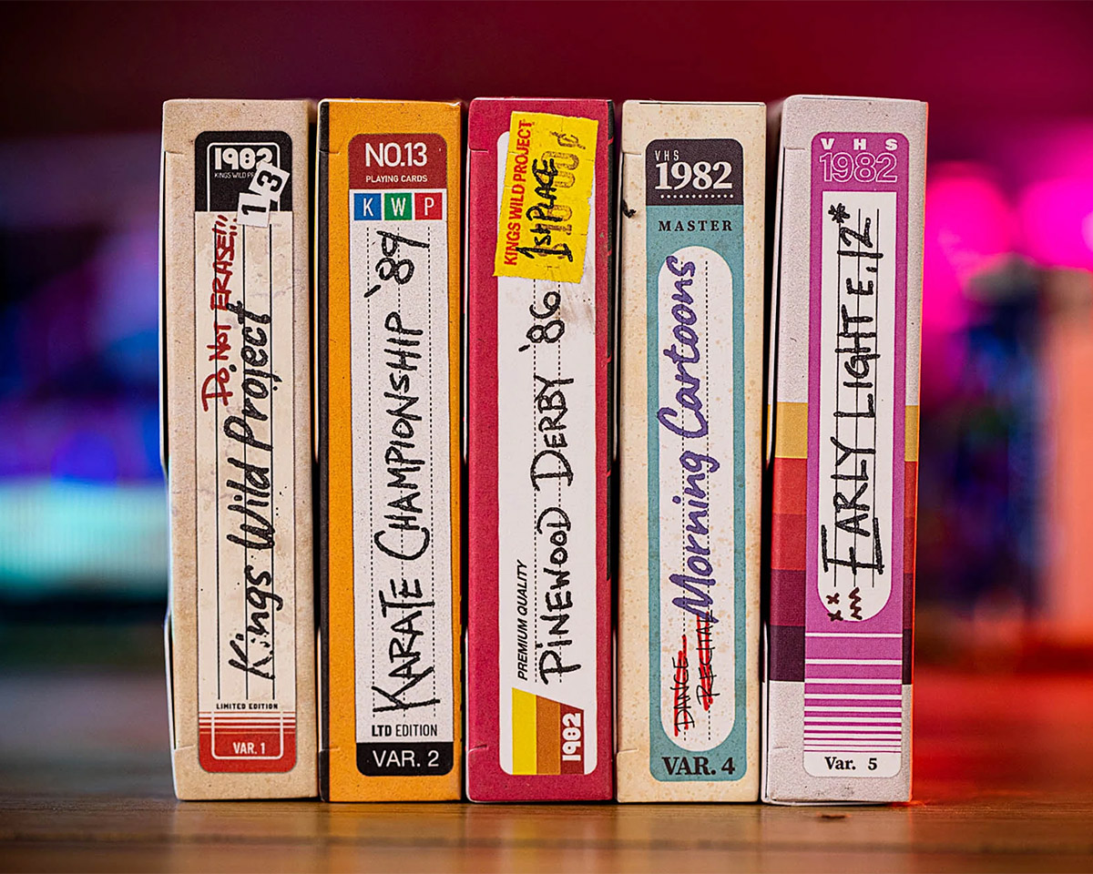 VHS 1982 Playing Cards Take You Back In Time