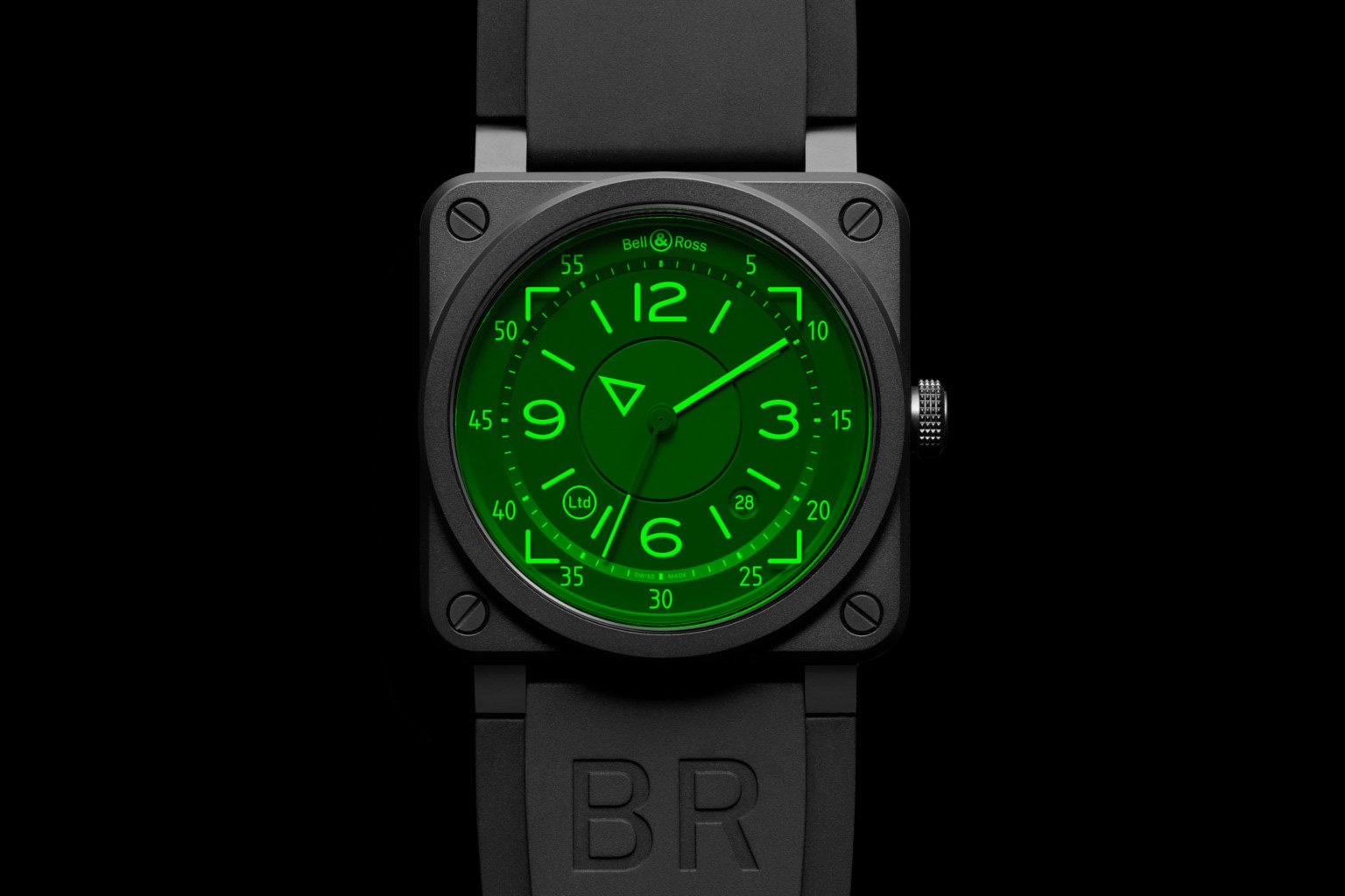 Bell & Ross Introduce Aviation-Inspired BR 03-92 HUD Automatic