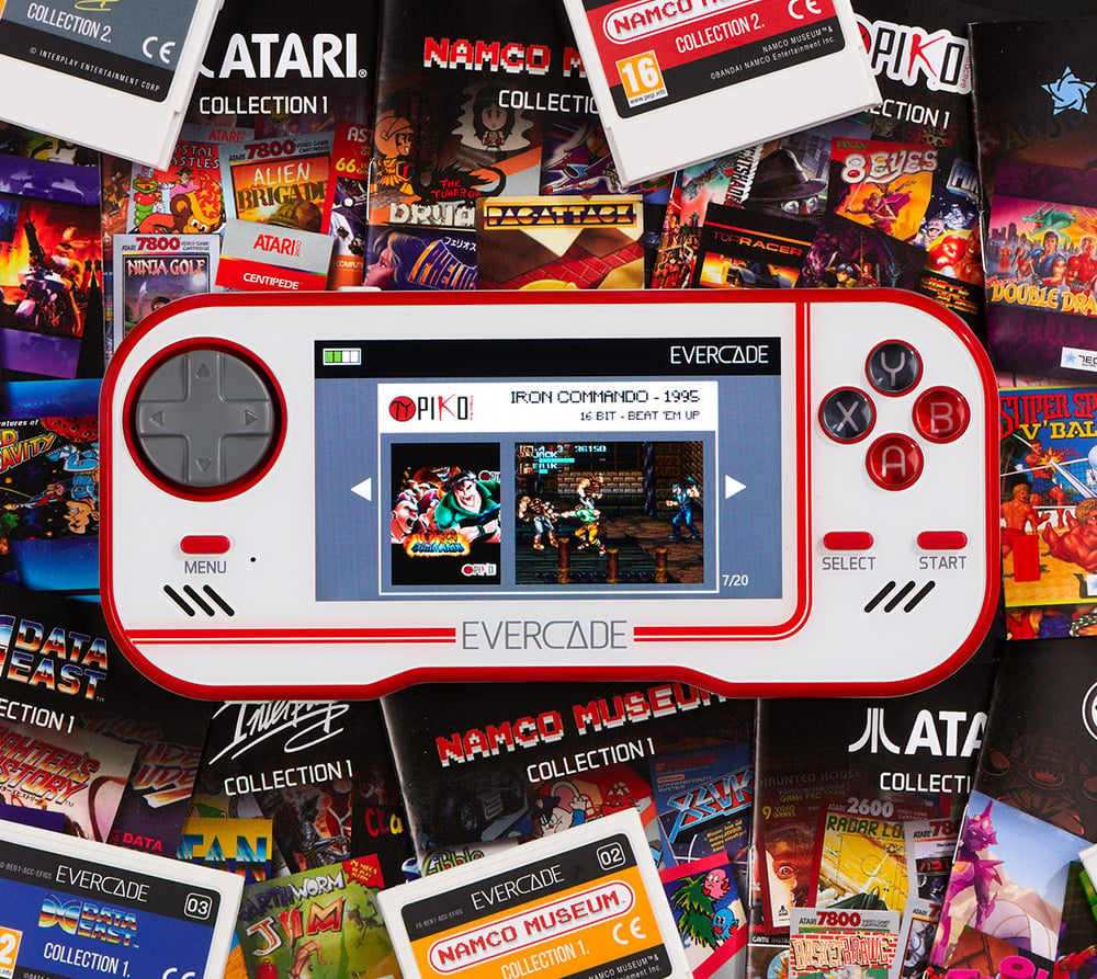 Evercade Handheld Console Revives the Game Cartridge