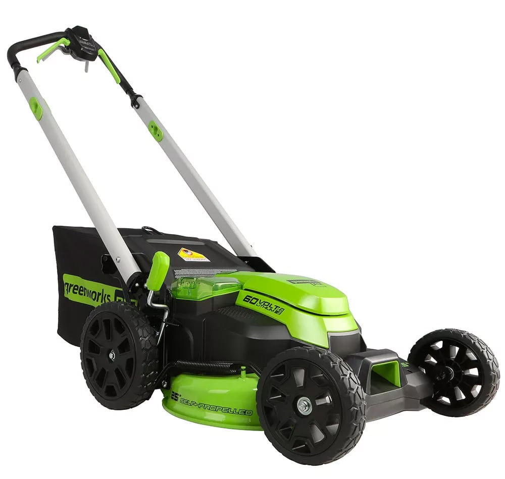 Greenworks’ E-Mower Cuts Grass Better Than Gas