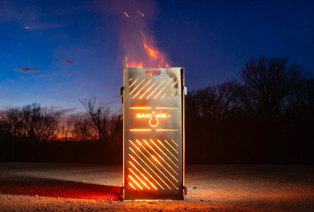 Burn One Anywhere with a Portable Pyro Cage