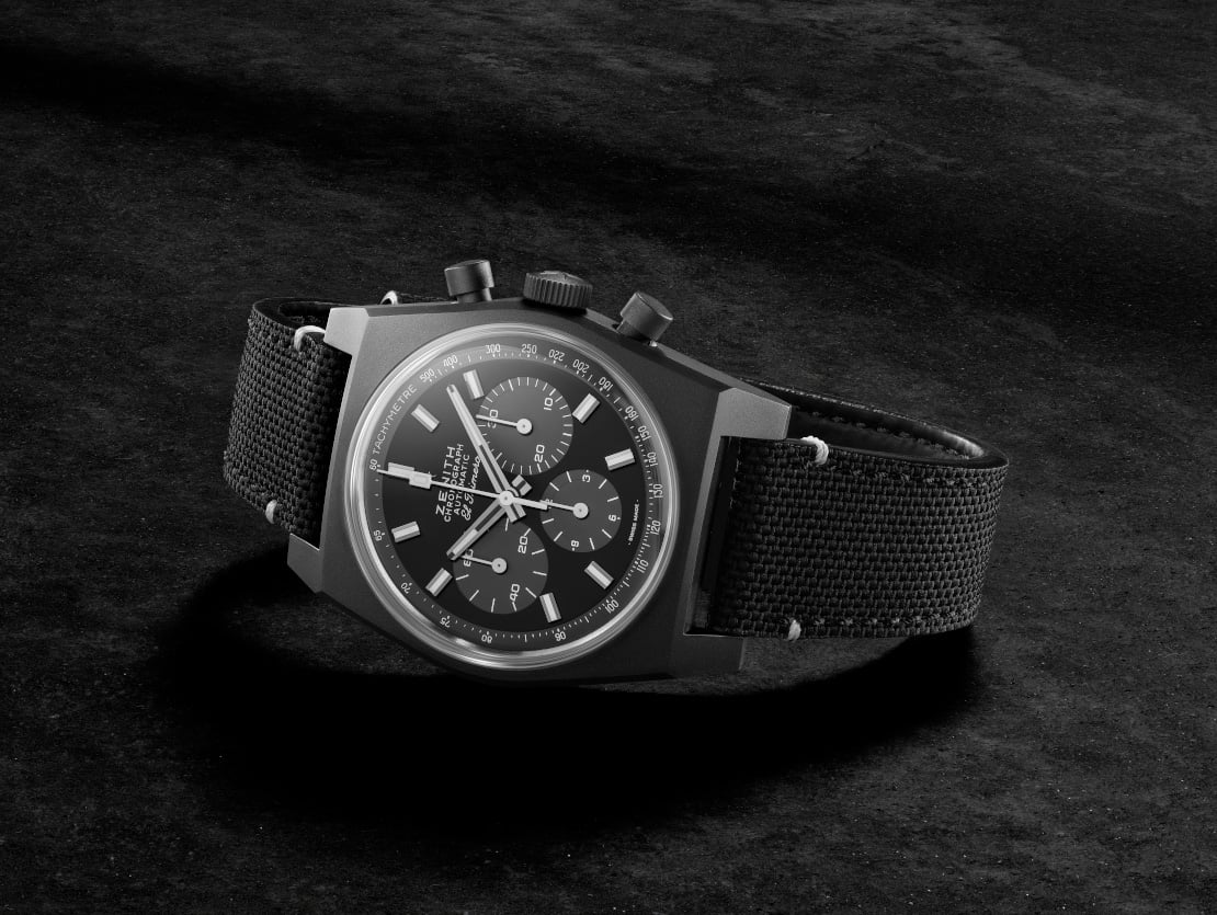 Zenith’s Revival “Shadow” Merges Classic Style & Modern Stealth