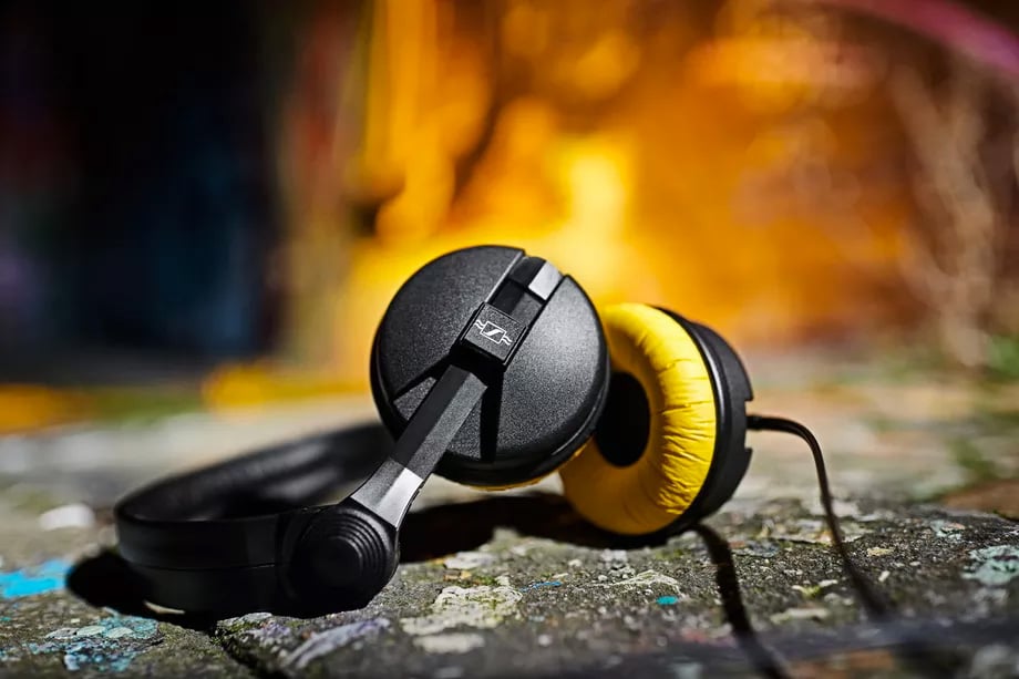 Yellow If You’re Lucky: Sennheiser Limited Edition HD25 Headphones