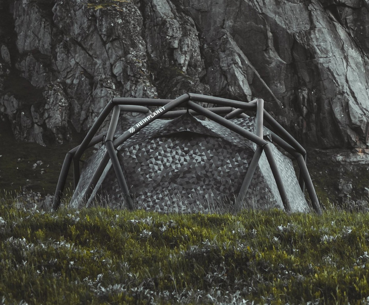 Heimplanet Offers Inflatable Cave Tent In Limited Camo Colorway