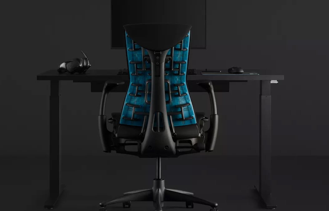 Herman Miller & Logitech Team-Up On Embody Gaming Chair