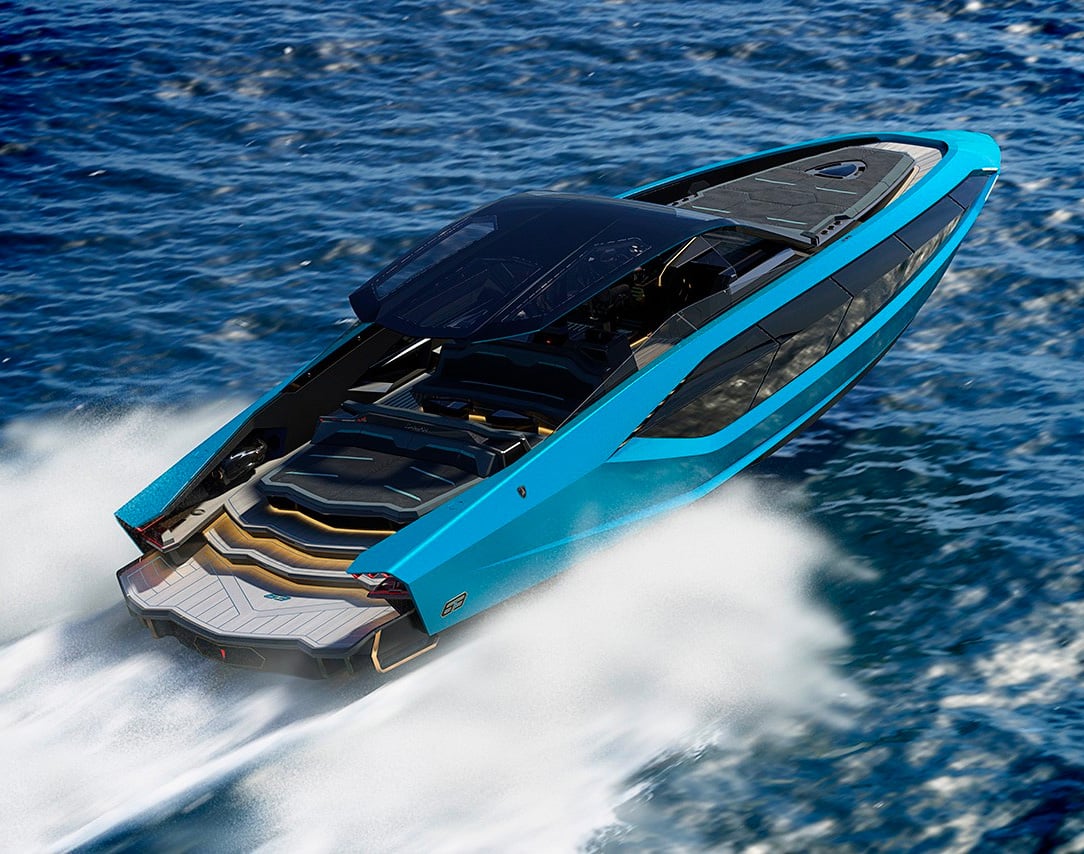 Lamborghini Launches Technomar Italian Super-Yacht