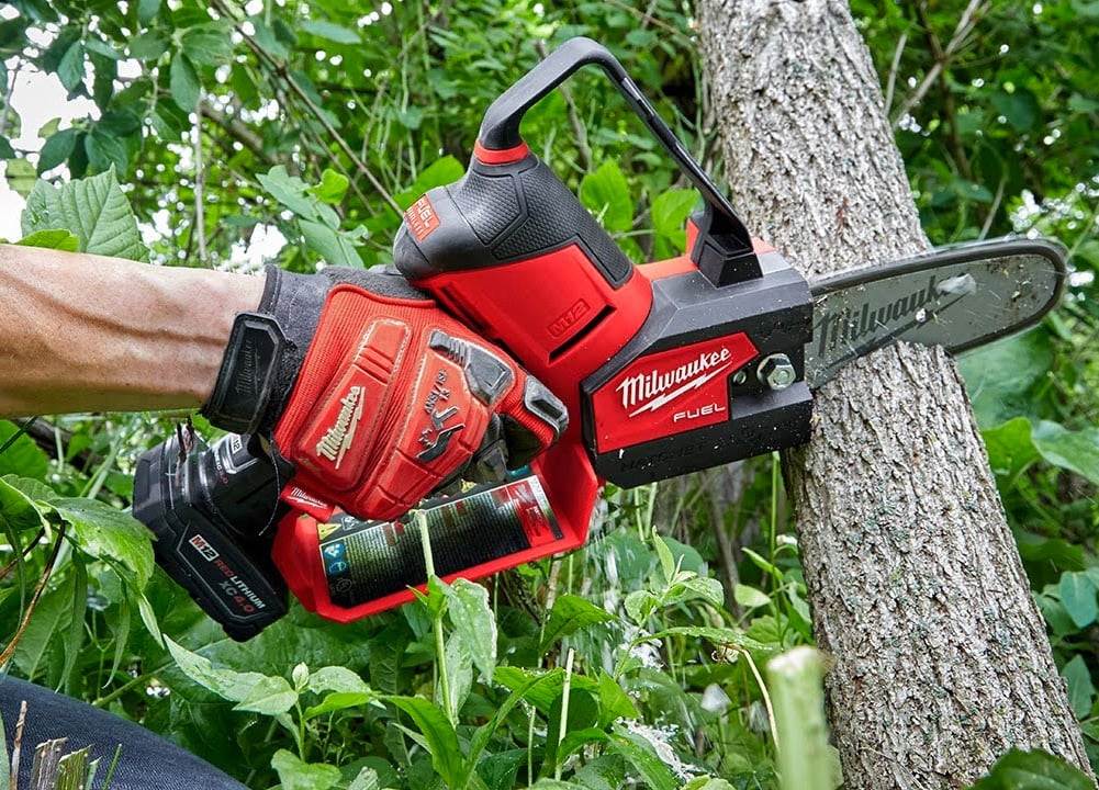 Prune Like a Pro with this Milwaukee Mini-Chainsaw