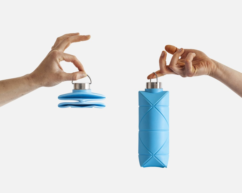 This is the World’s First Origami Collapsible Bottle