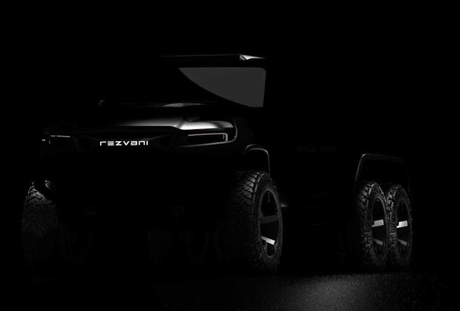 Rezvani Teases Insane Hercules 6X6 SUV