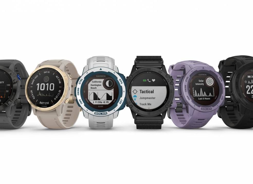 Garmin Adds Solar To Its Smartest Watches