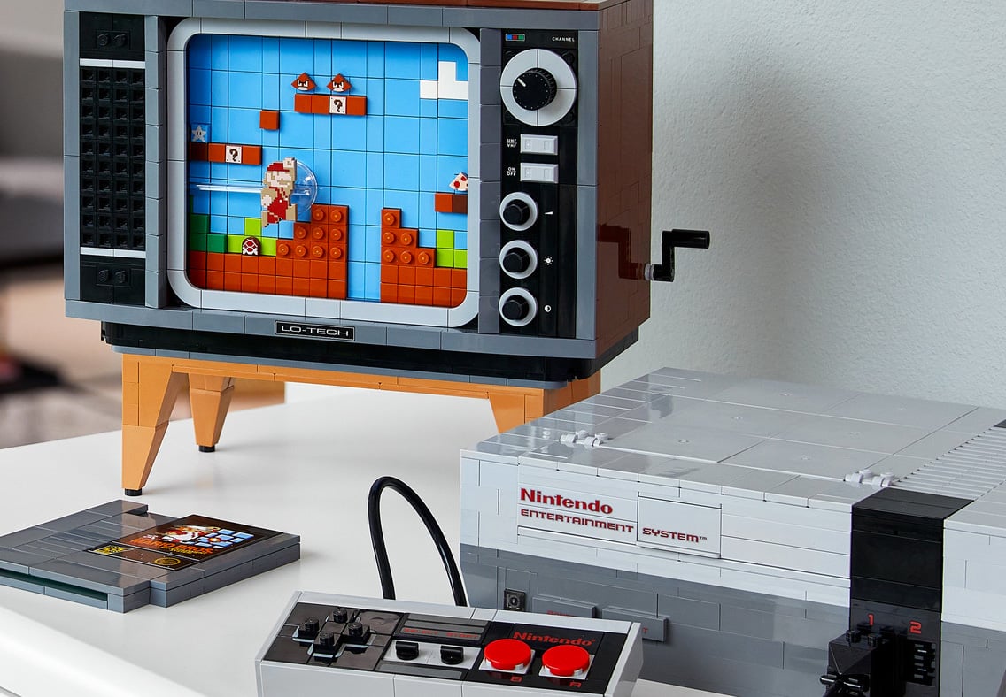 LEGO Nintendo NES Set Recreates Classic Console