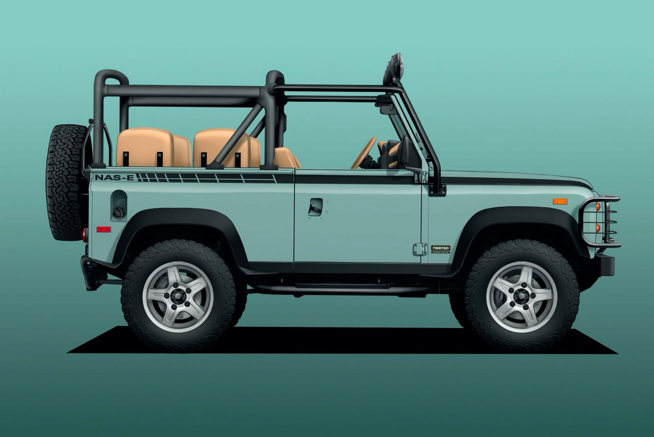 Go Eco-Off-Roading in an Electric Land Rover 90