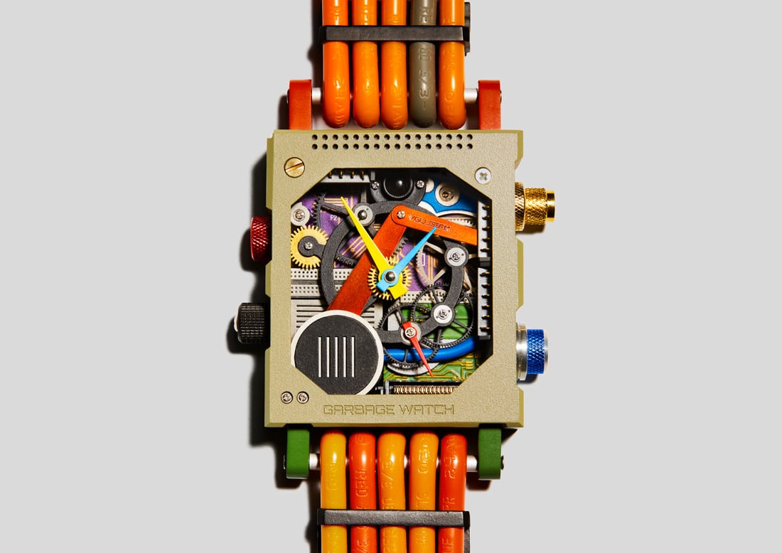 Vollebak Recycles Tech Trash Into Luxe Garbage Watch