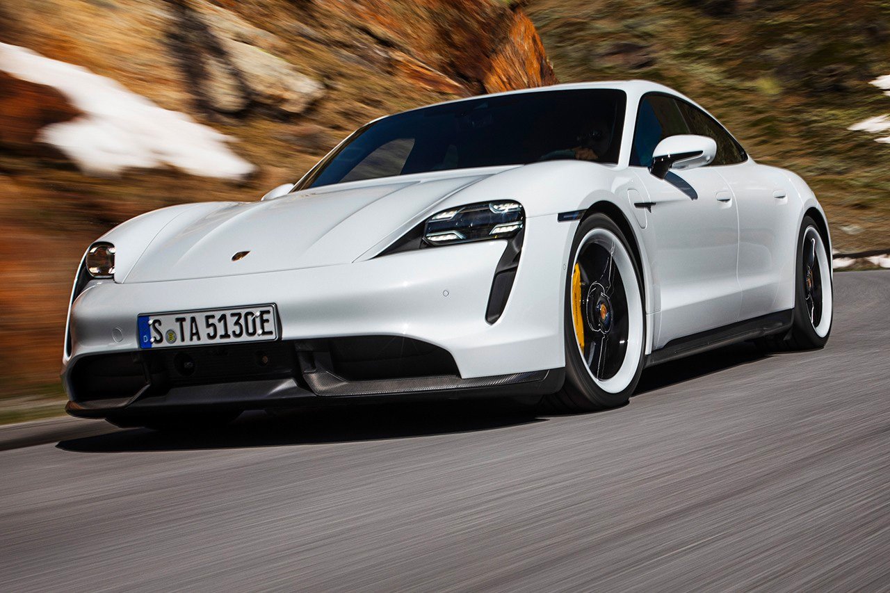 For 2021 Porsche Juiced Up the Taycan Turbo S