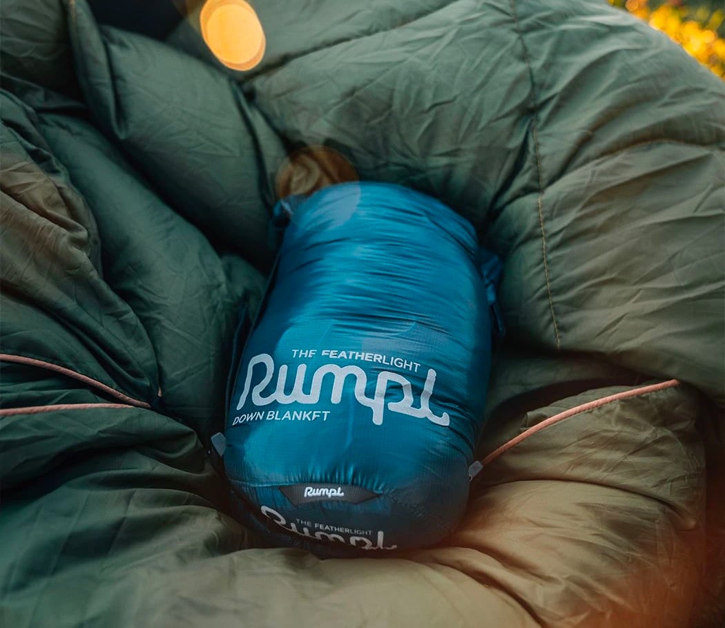 The Rumpl Featherlite is Down for Adventure