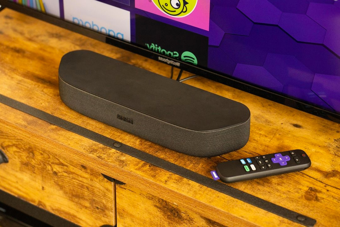 Stream in 4K UHD with Roku’s Compact Streambar Speaker