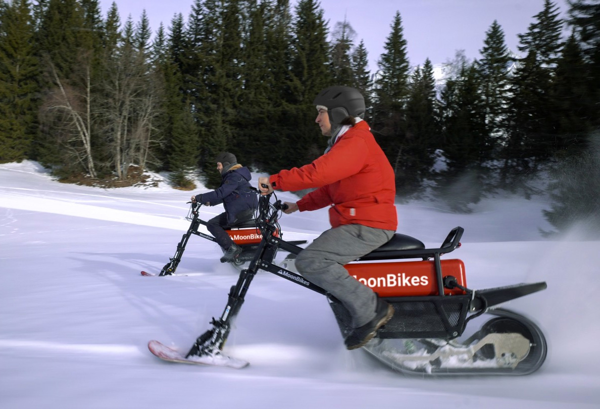 Shred the Powder on Your Electric Moonbike Shred the Powder on Your Electric Moonbike at werd.com