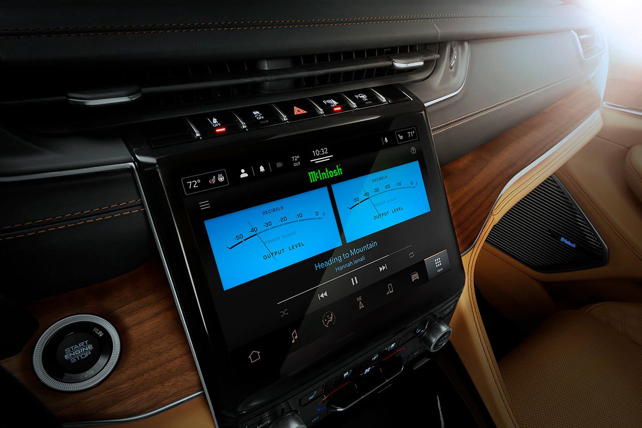 2021 Jeep Grand Cherokee L Gets 950-Watt McIntosh Sound System