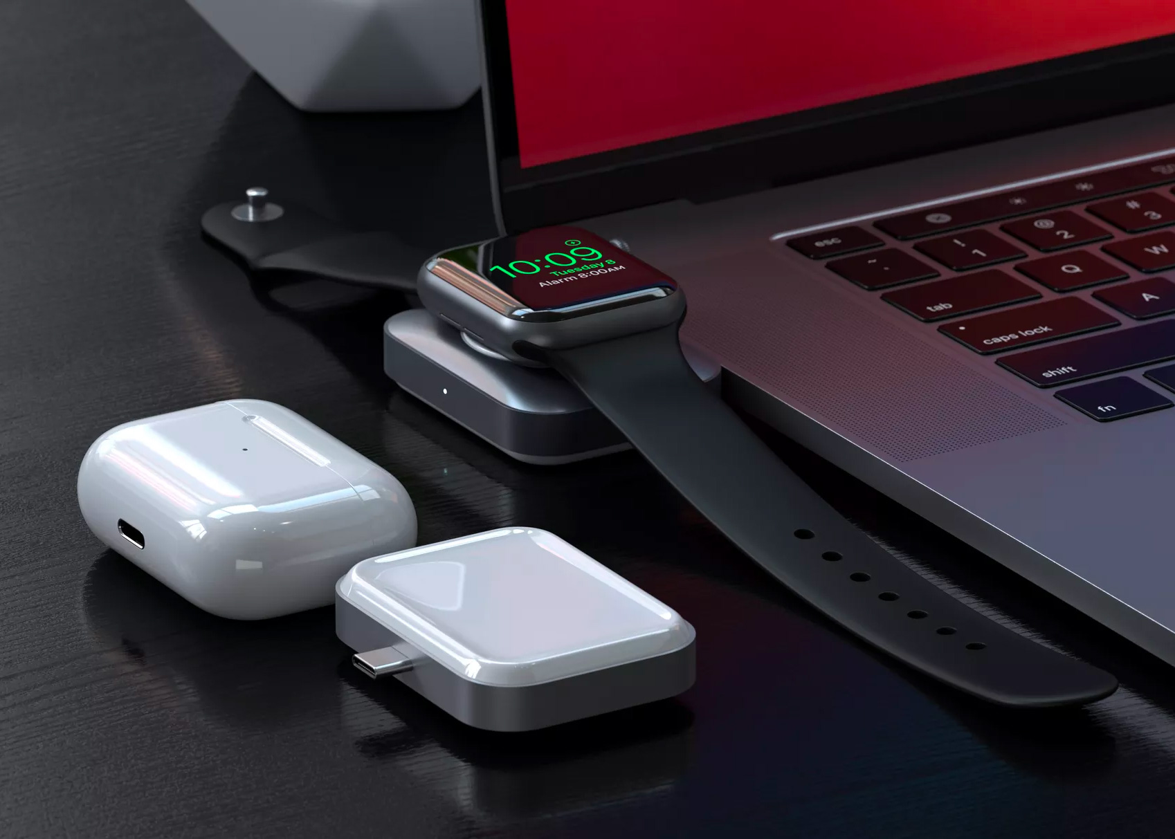 This USB-C Qi Charger is Compact & Cordless