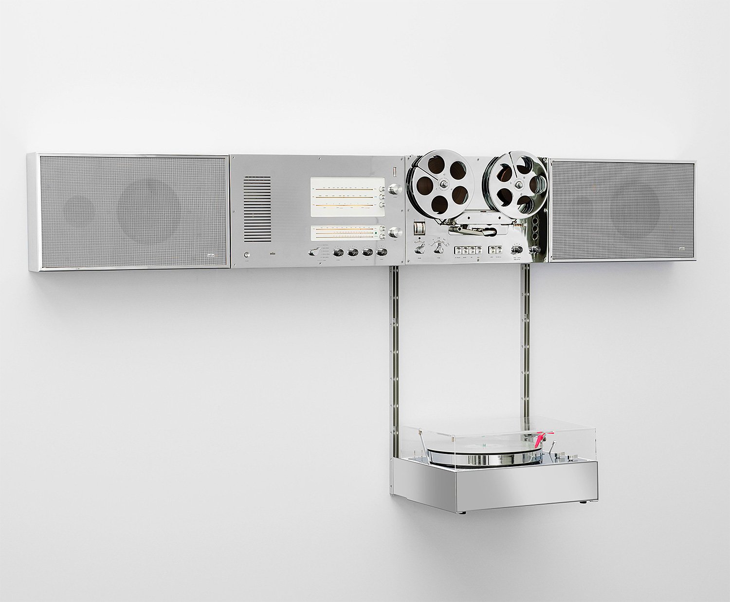 Braun x Virgil Abloh 2021 Wandanlage Hi-Fi Audio System