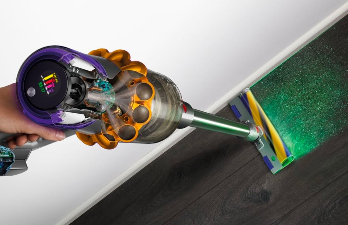 Dyson’s V15 Detect Hunts Dirt with Laser Vision