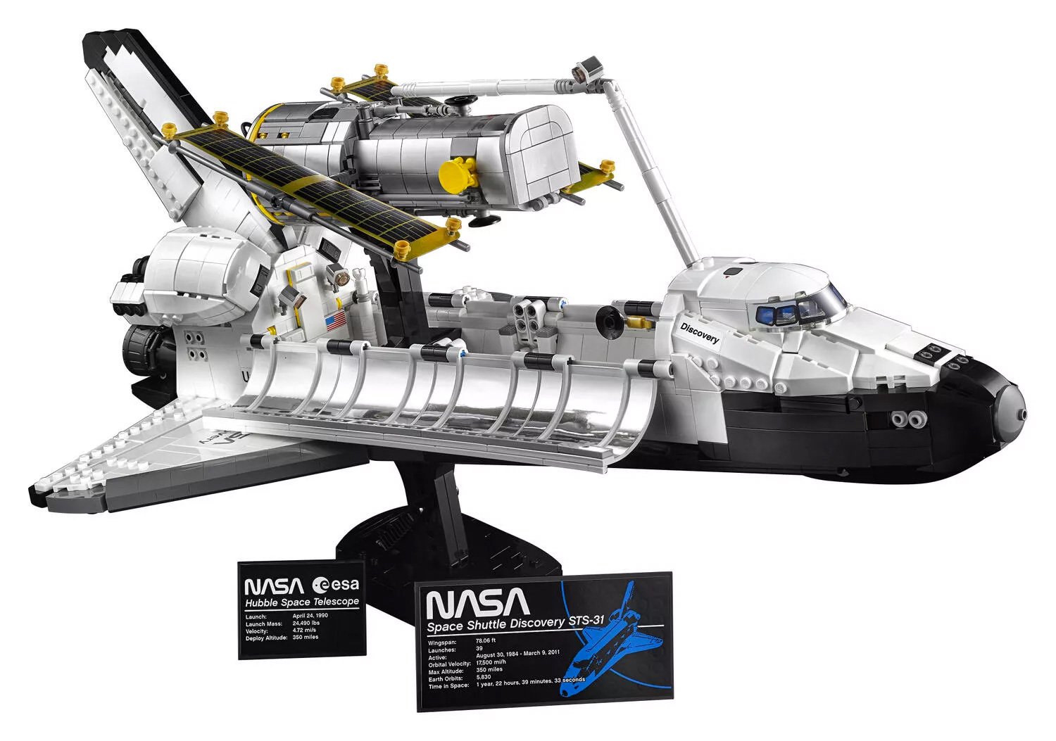 Lego Launches 2,354-Piece Space Shuttle Discovery Set