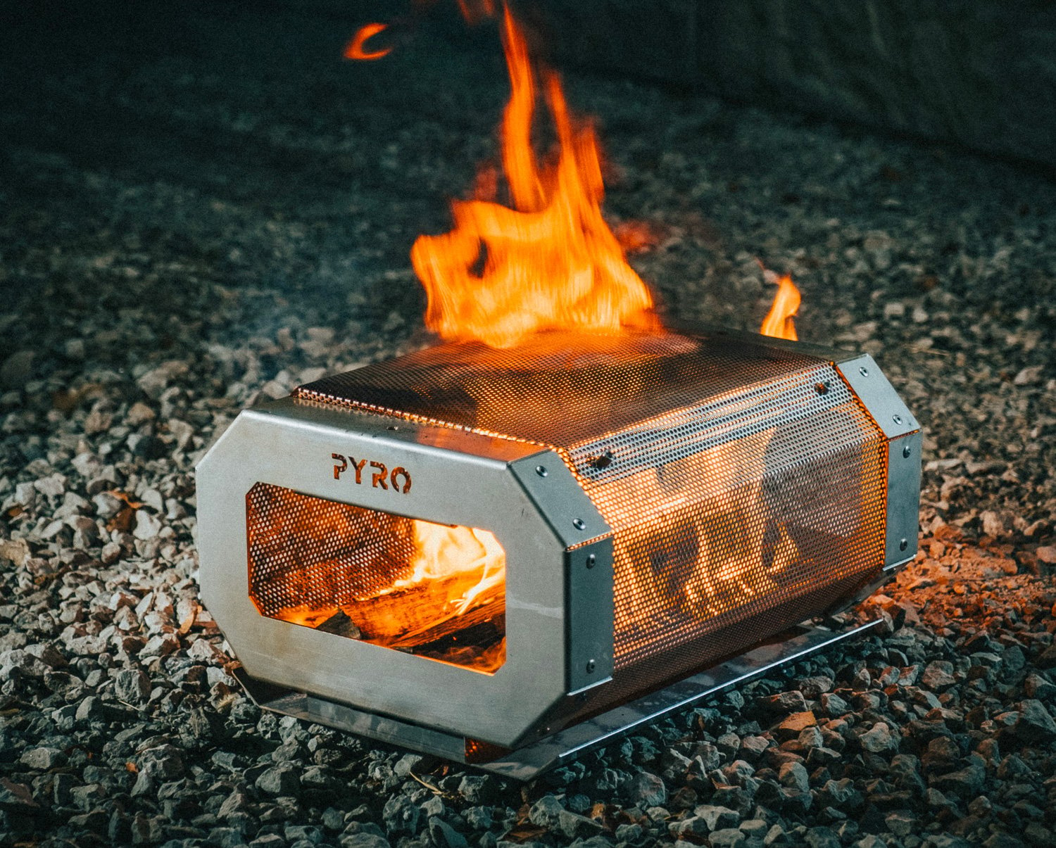 The Pyro Fire Pit is a Worthy Camping Companion