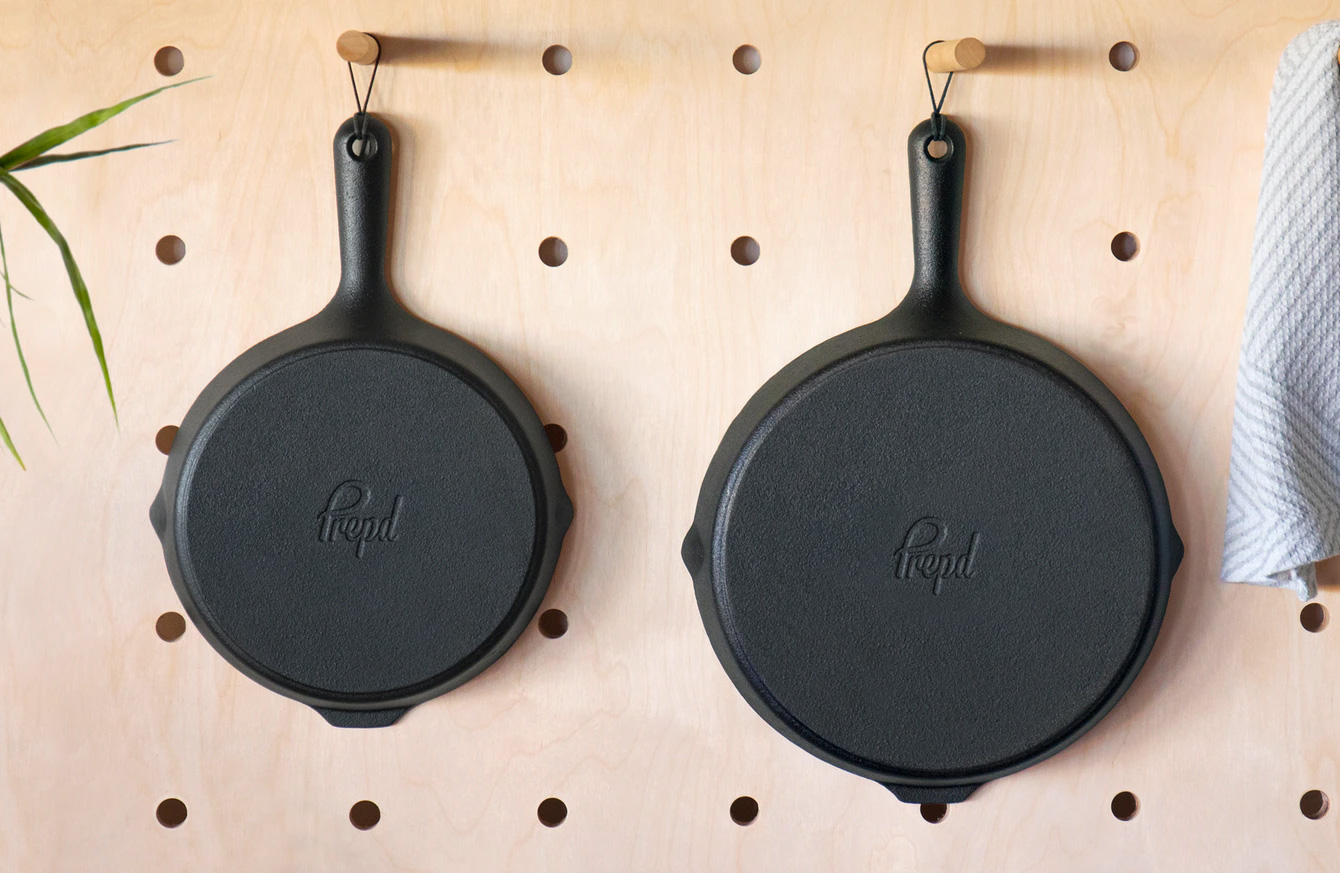 Prepd Cast Iron Skillets are Light & Agile