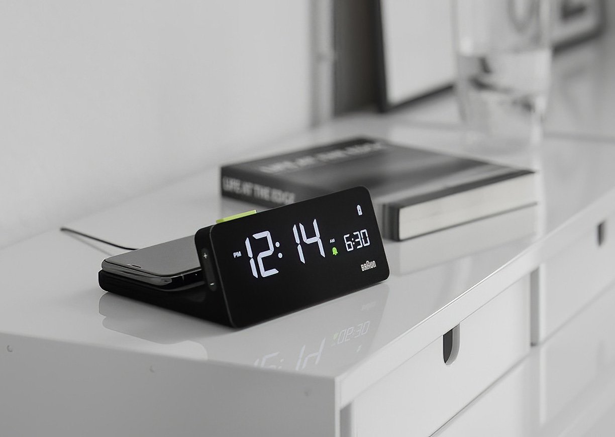 Braun’s BC21 is your Alarm Clock & Qi Charger In One