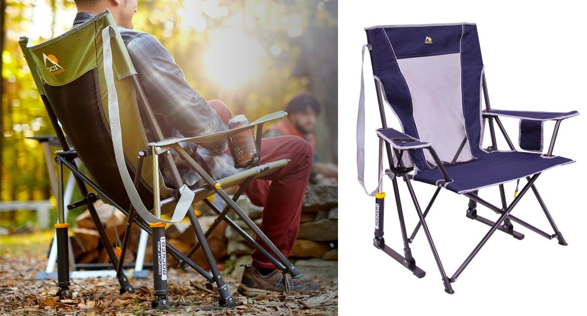 This Spring-Loaded Camp Chair Really Rocks