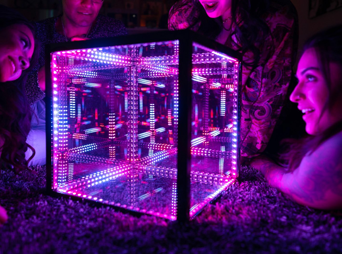 Art and Technology Blended with HyperCube