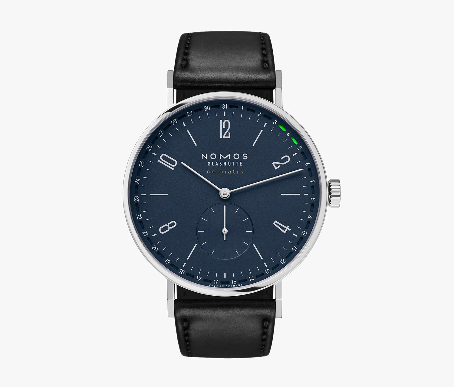 The Tangente Update from NOMOS Tracks the Date in Day-Glo