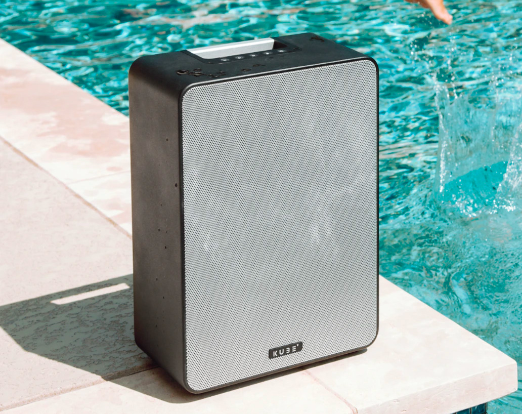 The Kube4 Speaker Delivers Big Sound Indoors & Out