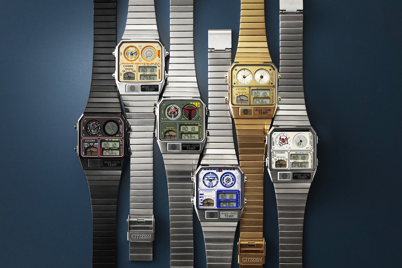 Citizen & Star Wars Announce 6 New Ana-Digi Watches