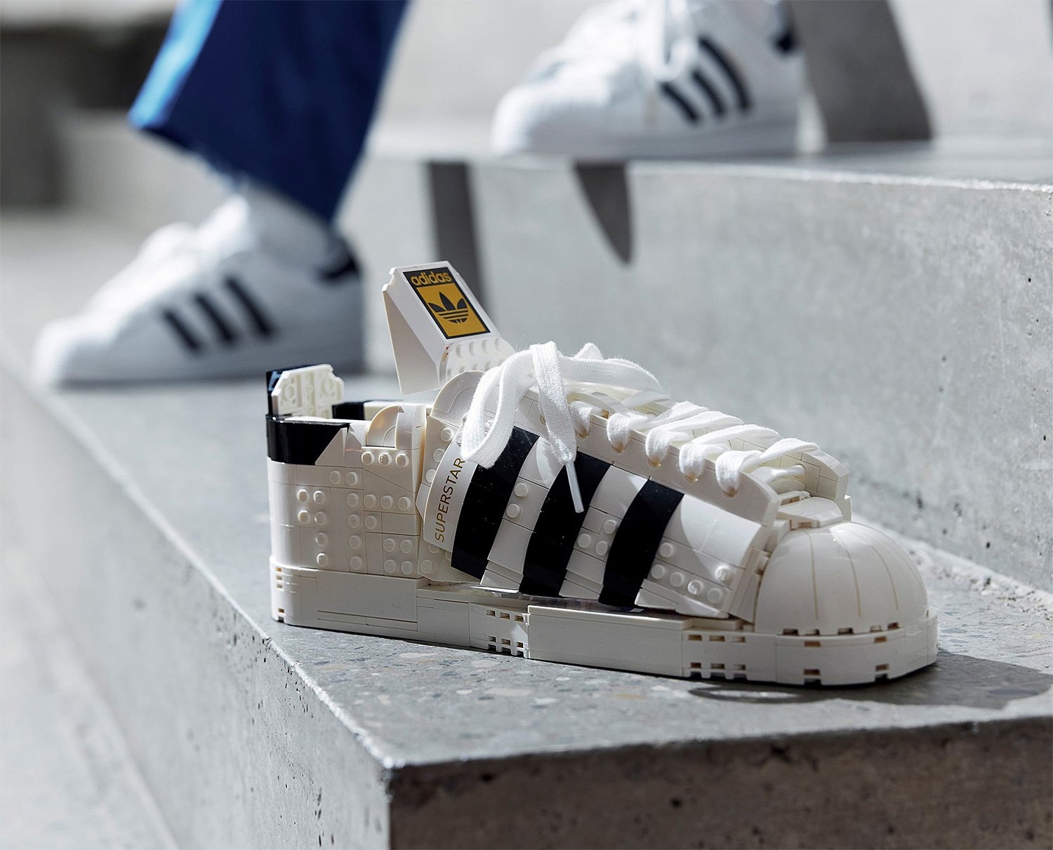 LEGO Laces a Classic Kick with adidas Originals Superstar Set