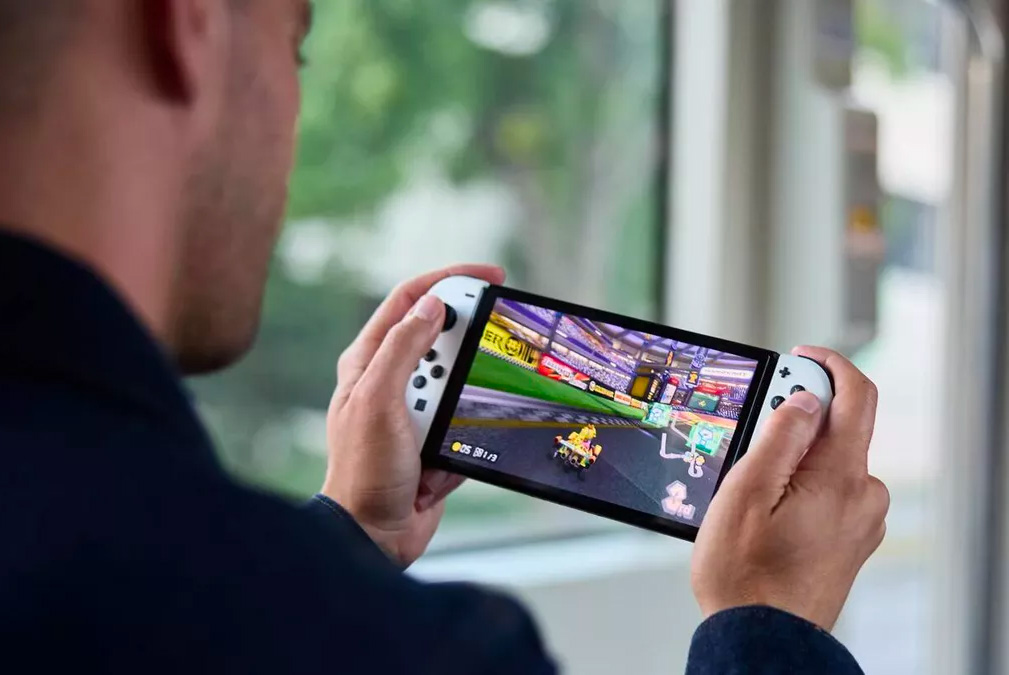 Nintendo Steps Up Portable Play with Switch OLED Model