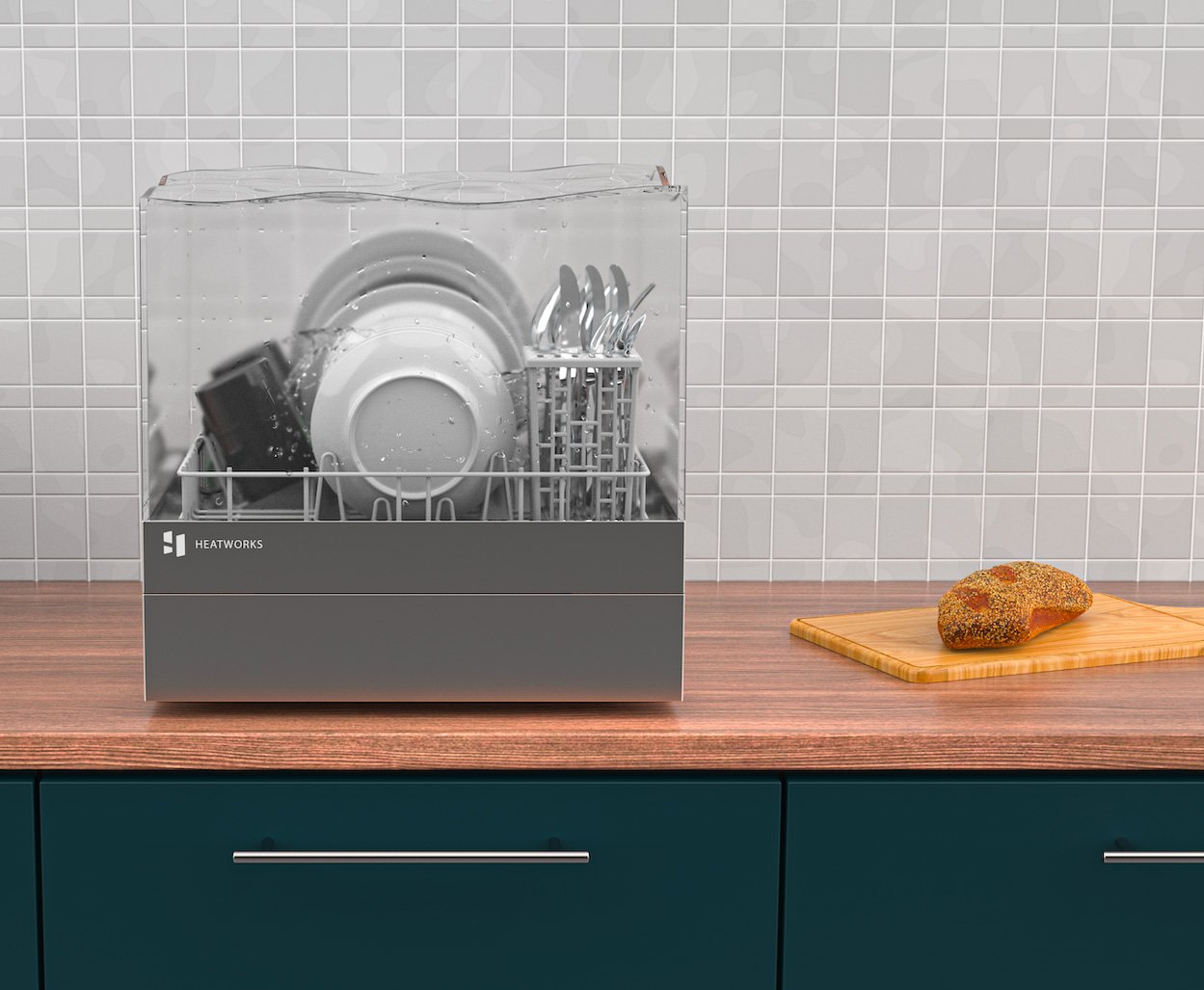 This Countertop Dishwasher Does It Without Plumbing