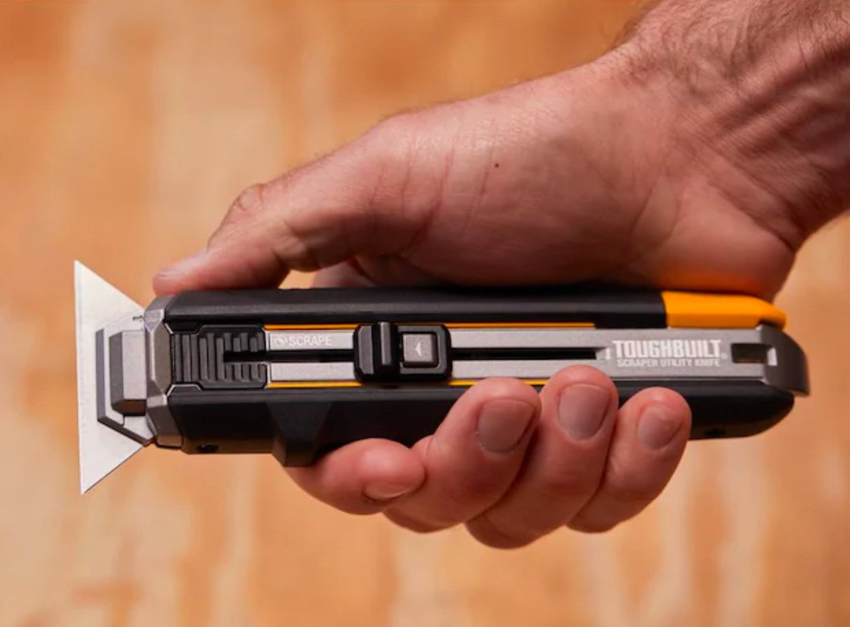 ToughBuilt’s Scraper Utility Tool Cuts Both Ways