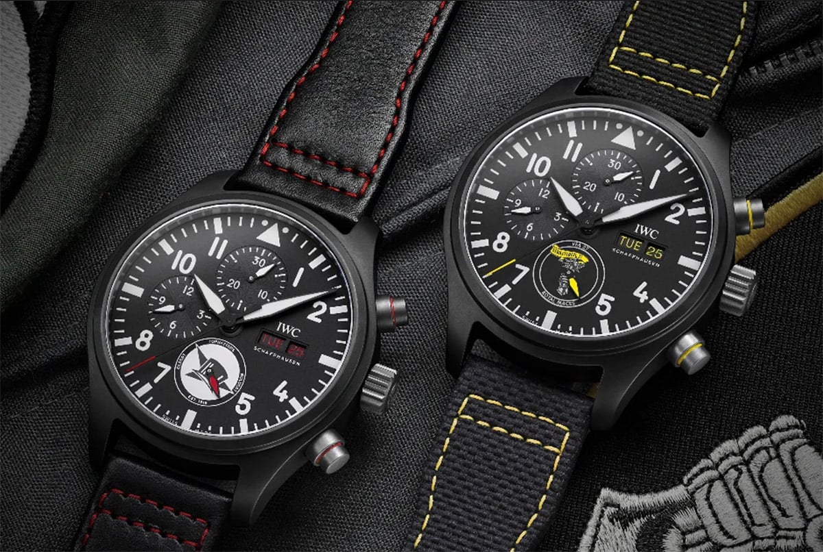 IWC’s Pilot Watch Collection Honors U.S. Navy Air Squadrons