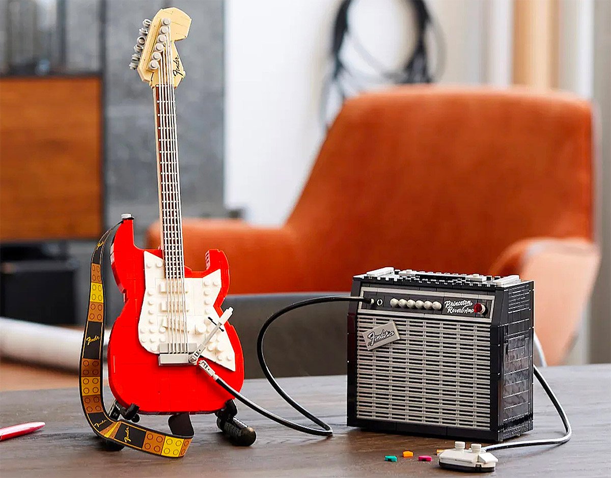 LEGO Turns It Up To Eleven with Fender Strat Set