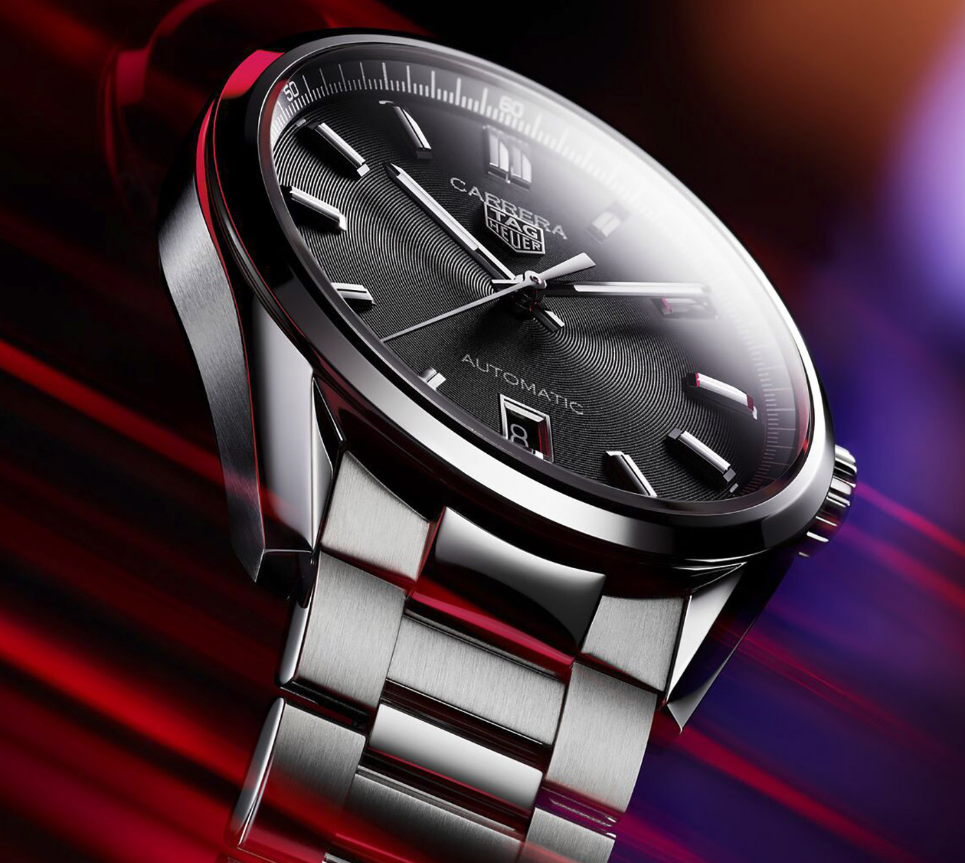 TAG Heuer Introduces Revised Carrera Three Hand Collection at werd.com