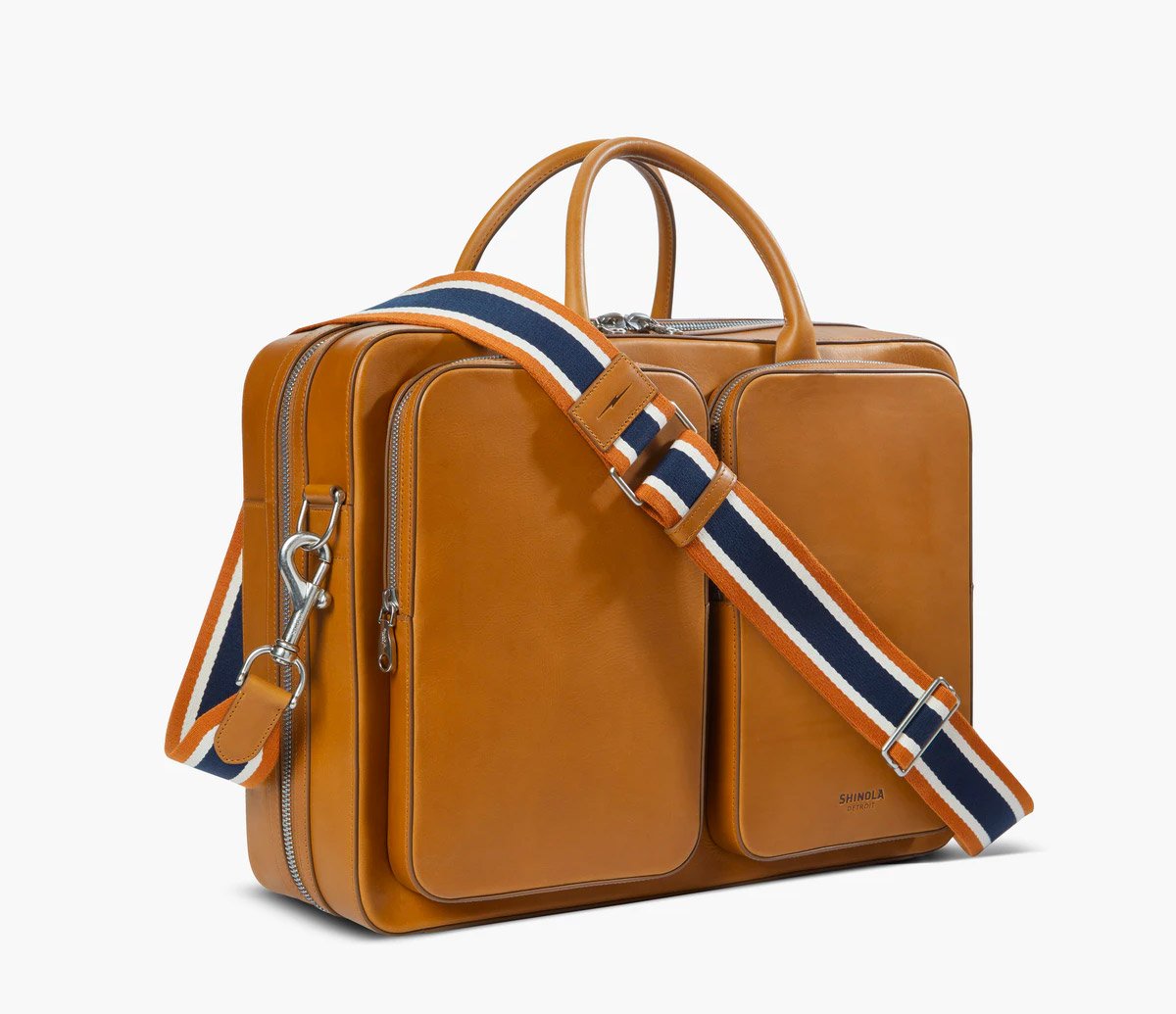 The Canfield Traveler Brief Looks Good in Leather