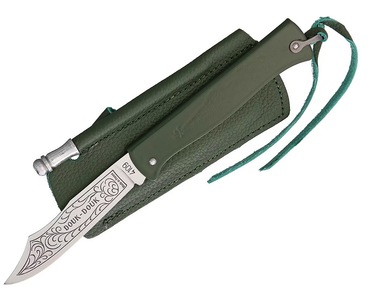 Douk-Douk, Green, Small, Western folding knives