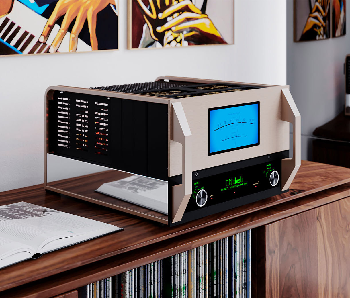 McIntosh Unveils MC3500 Mk II Amplifier